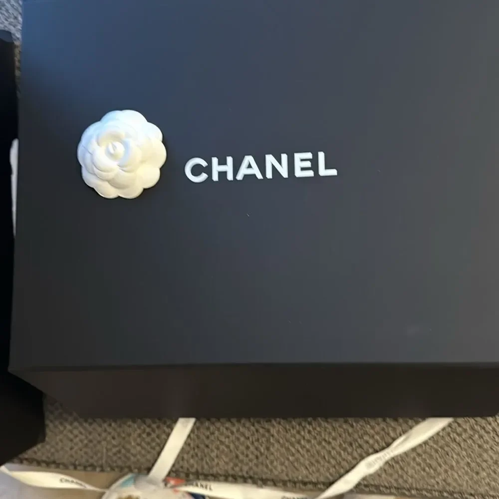 NWT CHANEL SILVER 25 Small